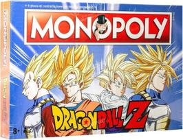 Winning Moves stalo žaidimas – Monopoly Dragon Ball Collectors Edition itališka versija, 29896
