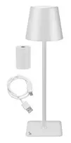 Beper P201UTP112 2-in-1 įkraunamas stalinis LED šviestuvas, 2 W, 3 šviesos režimai, USB-C, IPX4
