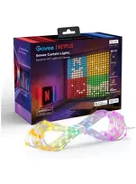 Govee x Netflix Curtain Lights H70BC išmanioji RGBIC LED šviesos užuolaida, 1,5 × 1,5 m, 400 LED, Matter, Wi-Fi, Bluetooth