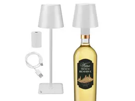 Beper Cristal P201UTP119 2-in-1 įkraunamas stalinis LED šviestuvas, 1,5 W, 3 šviesos režimai, USB