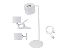Beper Luminì P201UTP303 3-in-1 įkraunamas dvipusis LED šviestuvas, 2,3 W, 150 lm, 3000/4000/6000 K, USB-C
