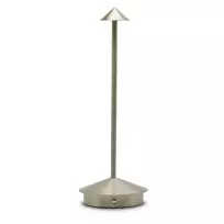 RealPower LED Slim Light 30 įkraunamas stalinis LED šviestuvas, 80 lm, 3 šviesos režimai, USB-C