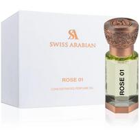Swiss Arabian Rose 01 Perfumed Oil CPO aliejiniai kvepalai moterims, 12 ml
