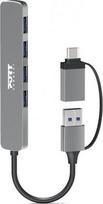 PORT CONNECT | Hub USB-C/USB-A vers 4 ports USB-A 3.0 5Gbps 900161 | 3567049001612