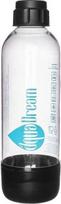 Butelka na wodę do saturatora czarna AQUADREAM 1,1 l