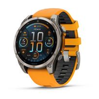 Garmin Fenix 8 AMOLED Sapphire Graphite Orange 47mm Sportinis išmanusis laikrodis