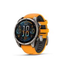 Garmin Fenix 8 AMOLED Sapphire Graphite Orange 51mm Sportinis išmanusis laikrodis