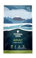 PRIMADOG suaugusiems šunims su ėriena ir bulvės 10kg.
