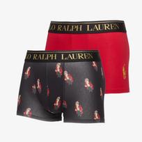 Bokserki Ralph Lauren Polo Trunk Gb 2-Pack Black - Dydis S (714843425018 Šortai)