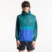 Cotopaxi M's Teca Half-Zip Windbreaker Eat More Veggies - Dydis M (S22479M228-EMG Striukės)