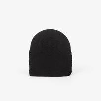 Daily Paper Textured Shield Skull Cap Beanie Black - Dydis Universalus (2610162 Kitos kepurės)