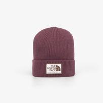 The North Face TNF Logo Box Cuffed Beanie Deep Burgundy - Dydis Universalus (NF0A8CHE10J1 Kitos kepurės)