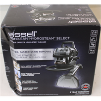 IŠPARDAVIMAS. Bissell SpotClean HydroSteam Select | Bissell Portable Carpet and Upholstery Cleaner | SpotClean HydroSteam Select | Corded operating | Washing function | 1000 W | Black | 24 month(s) | PAŽEISTA PAKUOTĖ | 3697NSO