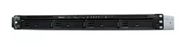 Synology RX418 diskų masyvas Stovas (1U) Juoda, Pilka