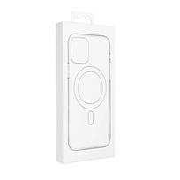 SILICONE MAG dėklas, apsauginis dangtelis, suderinamas su MagSafe, skirtas iPhone 16e modeliui, raudonas