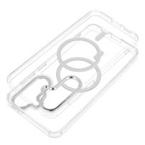 Apsauginis dėklas FRAME CLEAR HYBRID MAG MagSafe suderinamas su Xiaomi Redmi A5 modeliu skaidrus