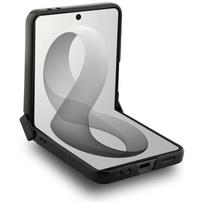 GUESS apsauginis dėklas, suderinamas su SAMSUNG GALAXY Z FLIP 8, su MagSafe (4G Classic) rožinis