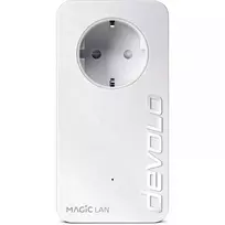 „devolo Magic 1 LAN elektros tinklo adapteris, perdavimo sparta iki 1 200Mbit/s, 1 Gigabit LAN jungtis“