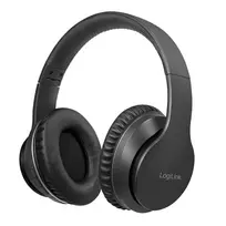 LogiLink BT0053 Ausinės be mikrofono ir ausinės su mikrofonu Laisvų rankų įranga Bevielis Su lankeliu Muzika Bluetooth Juoda