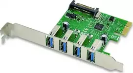 „Conceptronic“ PCIe x1 – 4x USB 3.0 valdiklis (EMRICK02G)