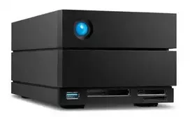 „LaCie 2big Dock“ 20 TB išorinis kietasis diskas, juodos spalvos (STLG20000400)