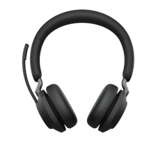 Jabra Evolve2 65 MS Stereo Belaidės ausinės, Bluetooth, USB-A, Juoda