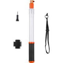 TELESIN Diving Floating Translucent Waterproof Selfie Stick for Action Camera priedas GP-MNP-T01