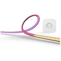 Philips Hue LED juosta 8719514434677, 20 W, 1.8 m, IP20, 100 - 240 V, 2000 - 6500 K, daugiaspalvė, lipni, plokščias kabelis