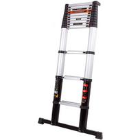 Batavia teleskopinės kopėčios Giraffe PRO 7063670, 381 cm, 460 cm, 150 kg, 12 pakopų, aliuminis, Soft Close, kampo indikatorius