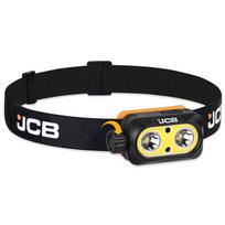 JCB JCB-HT-PRODIAL700 akumuliatorinis LED galvos žibintas darbui ir remontui 700lm iki 30h 5 režimai USB-C IP44 su judesio jutikliu