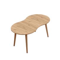 Kavos staliukas Kalune Design Moon, ąžuolo sp., 99 cm x 54 cm x 45 cm