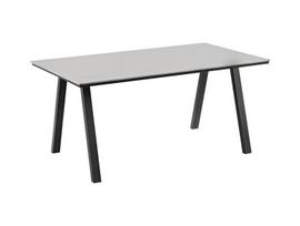 Lauko stalas Domoletti Dino, pilkas, 160 cm x 90 cm x 75 cm