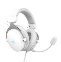 Žaidimų ausinės DELTACO GAMING 3.5mm, PC, Mac, PS4/5, Xbox, Mobile & Switch, baltos / GAM-190-W