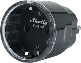 Shelly Plug PM Gen3 Matter 13A smart socket, black | PlugPMGen3B | 3800238072728