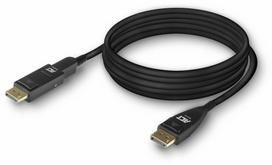 Kabel Act 20 meter DisplayPort 1.4 Active Optical Cable 8K with detachable connector DisplayPort male - DisplayPort male (AK4152) | AK4152 | 8716065483260