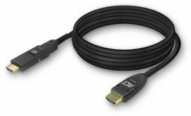 Kabel Act 15 meters HDMI High Speed 4K Active Optical Cable with detachable connector v2.0 HDMI-A male - HDMI-A male (AK4101) | AK4101 | 8716065482683
