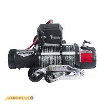 ⬡ Elektrinė gervė X-Power 12V 9500 Lbs / 4315 kg (sintetinis lynas) (PEW950012XP, T-MAX)