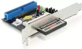 „Delock Track“ su „Compact Flash IDE“ 40 kontaktų kortelių skaitytuvu (91624)