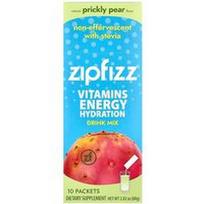 Zipfizz, Energinio gėrimo mišinys, opuncijos skonio, 10 pakelių po 8 g (0,28 uncijos)