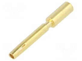 Contact | Size: 1,5mm | female | 2.5mm2 | M12 Power | gold-plated