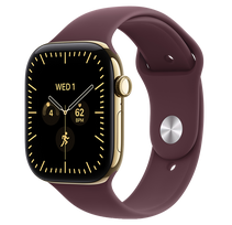 Išmanusis laikrodis Apple Watch Series 12 GPS + Cellular, Titanium Case, Sport Band, S/M (46 mm)