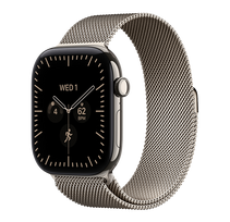 Išmanusis laikrodis Apple Watch Series 12 GPS + Cellular, Titanium Case, Milanese Loop (42 mm)