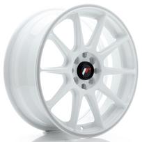 JR Wheels JR11 17x7 ET25 4x100/108 White Alloy Wheel