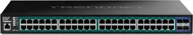 TRENDnet TPE-3524S – tinklo jungiklis, 52 prievadai, Web, L2+, Smart, 48 x 10/100/1000 (PoE+) + 4 x 10 Gigabit SFP+, stalinis / montuojamas į stovą, PoE+ (410 W), atitinka TAA reikalavimus (TPE-3524S)