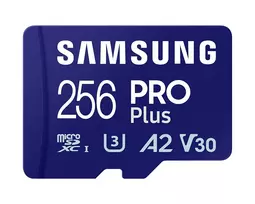 SAMSUNG 256GB, PRO Plus microSD