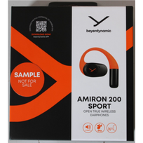 SALE OUT. Beyerdynamic AMIRON 200 Open TWS earphones with charging case and USB cable, Sport Sample DEMO | Beyerdynamic DEMO | Warranty 24 month(s)