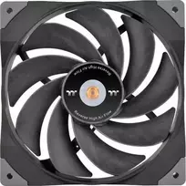 140mm Thermaltake GT14 PC Cooling Fan TT Premium Edition Black - 1 Pack