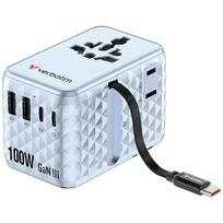 Verbatim Travel Adapter EU / UK / US / 2x USB-C / 2x USB-A / USB-C 100W