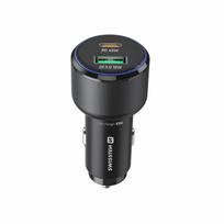 Swissten Car Charger USB-C PD / USB 63W