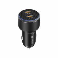 Swissten PD 2x USB-C Car Charger 50W with USB-C - USB-C Cable 1m